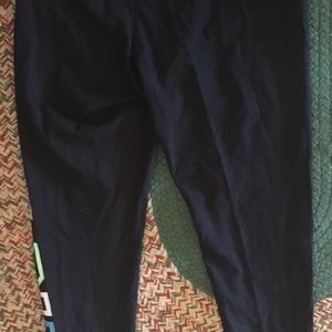 Black junior size large lounge pants.